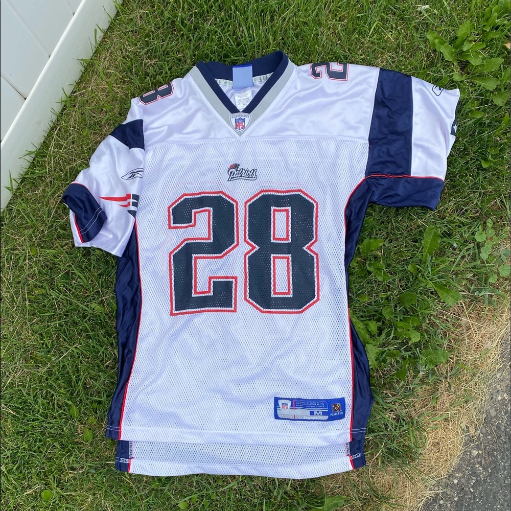 NFL Patriots Dillion on field jersey 28 Reebok